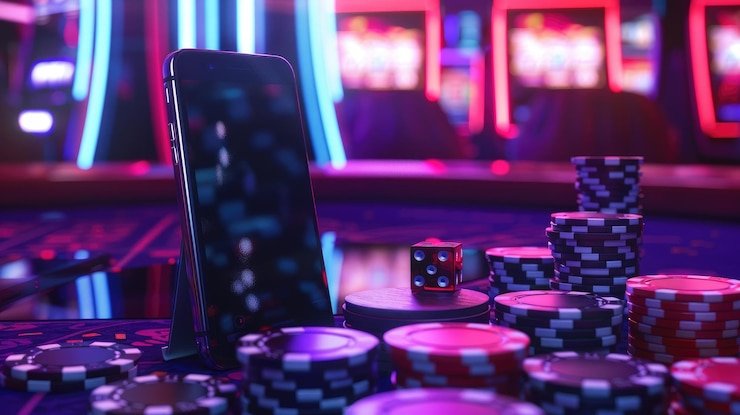 Antarmuka Dasar Number di aplikasi mobile kasino69